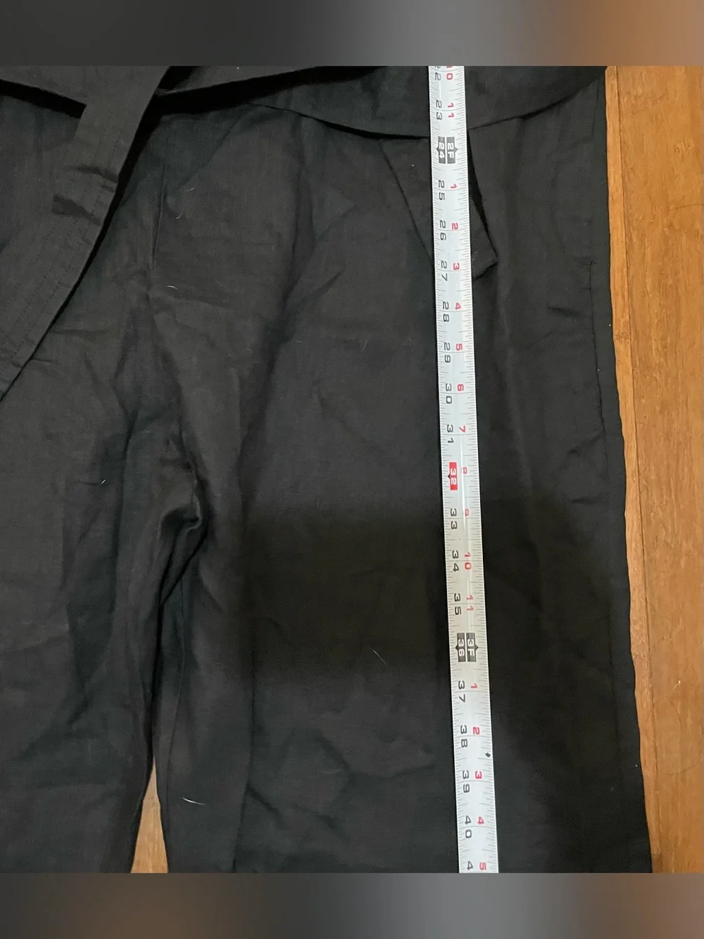 Quince overalls black
